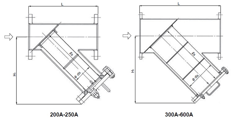 Схема фильтра грубой очистки Yoshitake SY-13