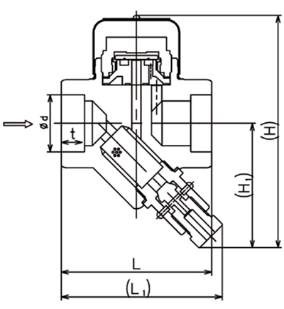 Condensate drain thermodynamic Yoshitake TSD-46