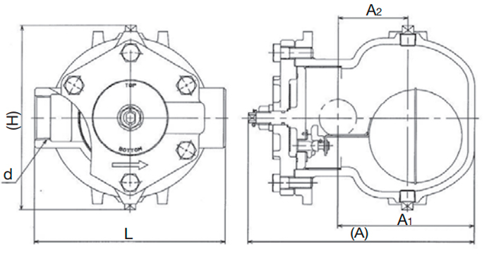 Float steam trap Yoshitake TSF-11AT