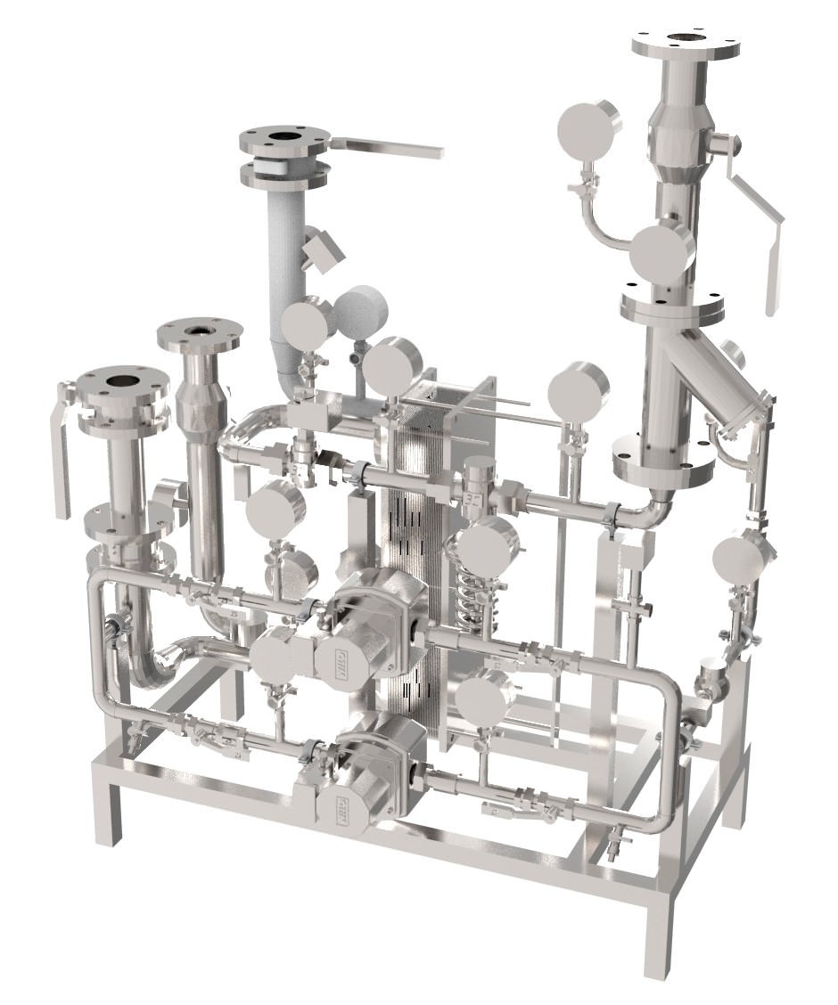 индивидуальный тепловой пункт для системы горячего водоснабжения (ГВС) индивидуальный тепловой пункт для системы горячего водоснабжения (ГВС)