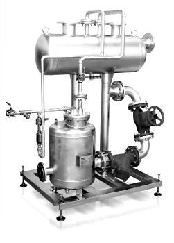 Установка перекачки конденсата на механических насосах