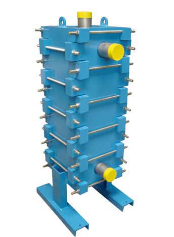 Сварной блочный теплообменник
