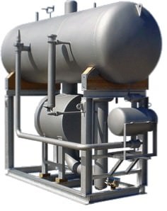 Аммиачный испаритель типа SPW-55