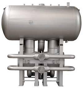 Два полностью сварных испарителя