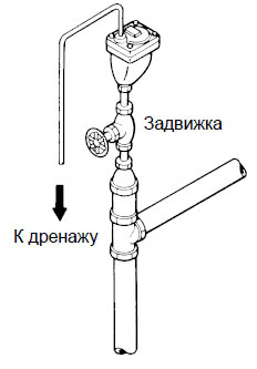Схема підключення Повітровідвідник TA-2, TA-5-5F Схема підключення Повітровідвідник TA-2, TA-5-5F