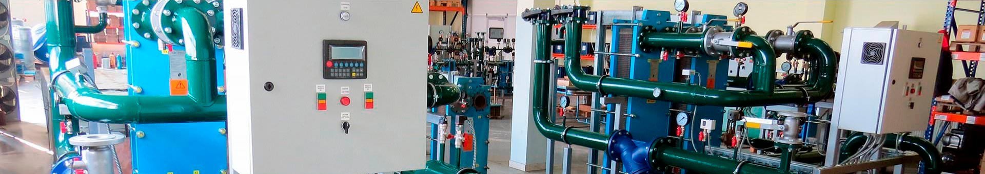 Heat exchangers THERMAKS SWEP OPEKS in combined heat pump plants