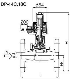 схема DP-14C, 18C
