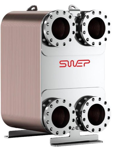 Новая модель B633 паяного теплообменника SWEP большой мощности