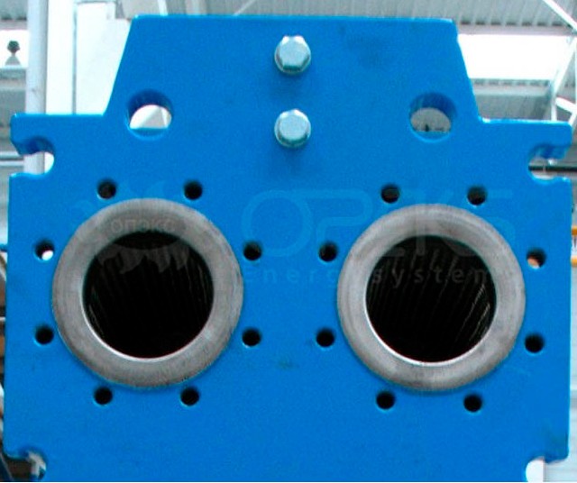 Пластинчатый теплообменник модели РТА с пластинами из Титана и стали SМО254