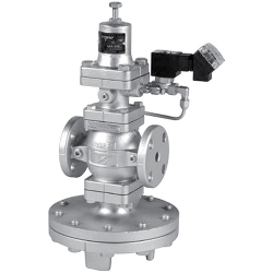 Pressure reducing valve for steam Yoshitake CP2001 with flange connection